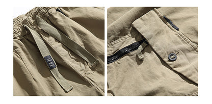 Men's Casual Washed Out And Dyed Loose Harem Pants - ChoreGirl