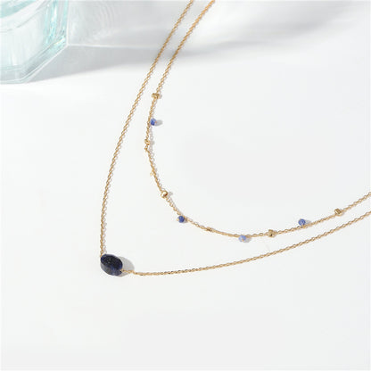 Women's Multi-layer Crystal Necklace - ChoreGirl