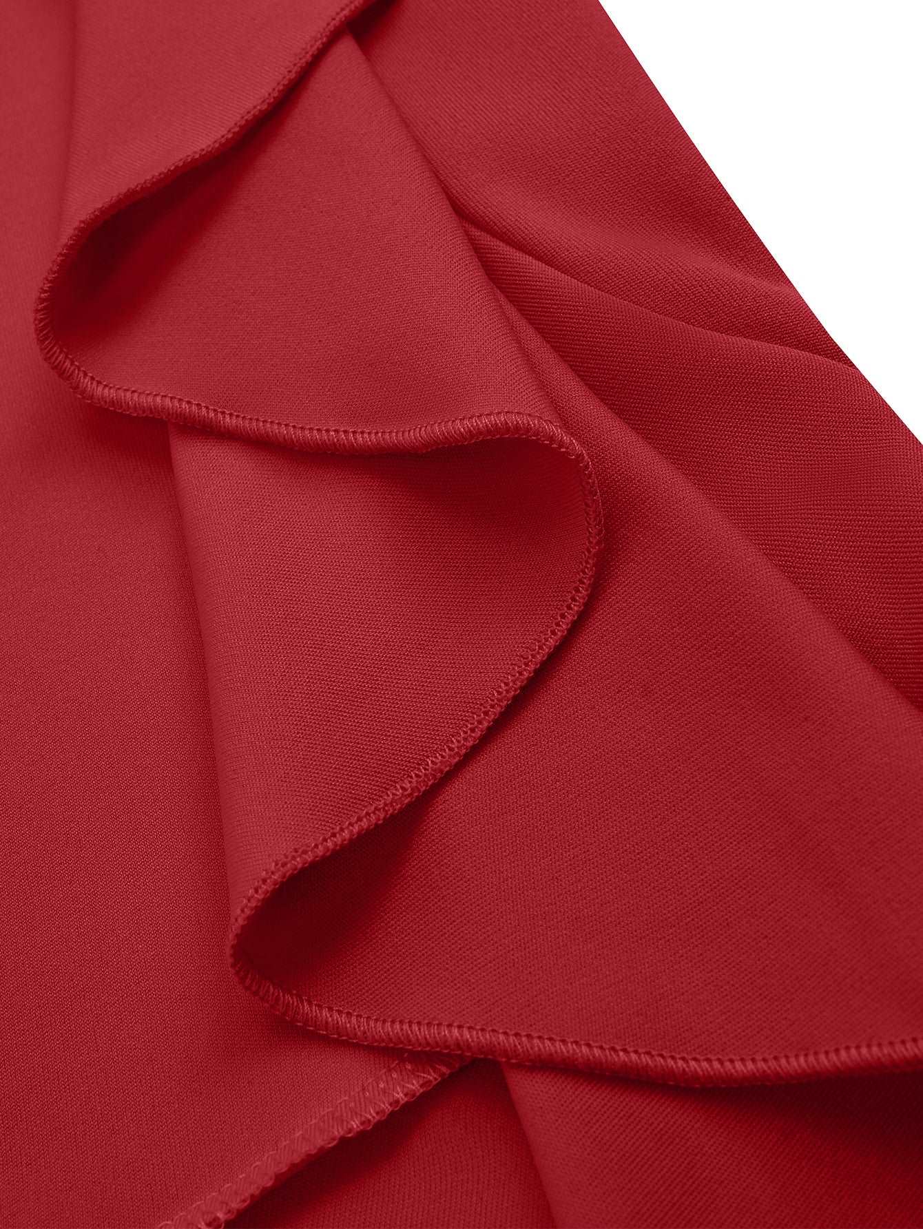 Women's Elegant V-neck Sleeveless Ruffled Skirt Dress - ChoreGirl