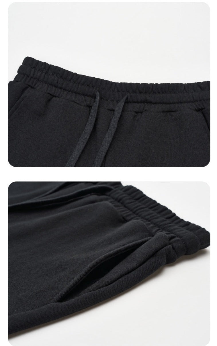 Men's Casual Loose Drawstring Heavy Cotton Shorts - ChoreGirl
