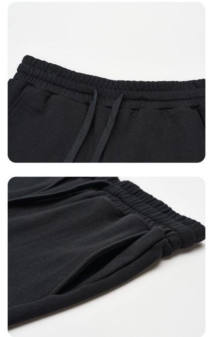 Men's Casual Loose Drawstring Heavy Cotton Shorts - ChoreGirl