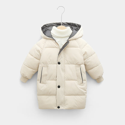 Kids Thickened Warm Padded Jacket - ChoreGirl