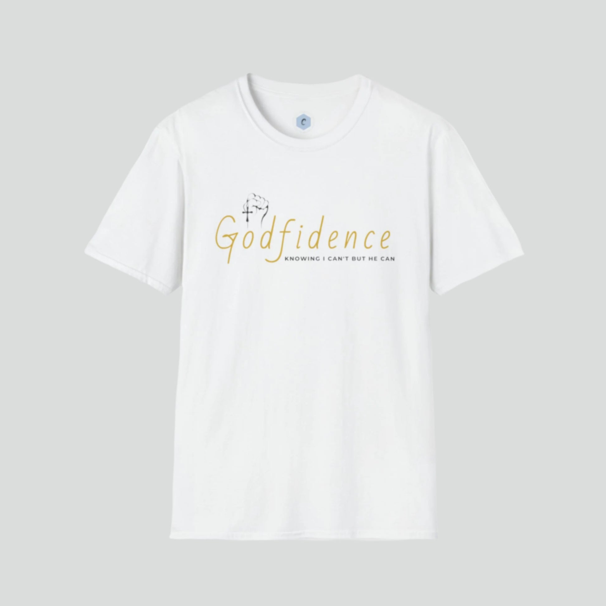 Custom Unisex Godfidence Softstyle T-Shirt | PERSONALIZED - ChoreGirl