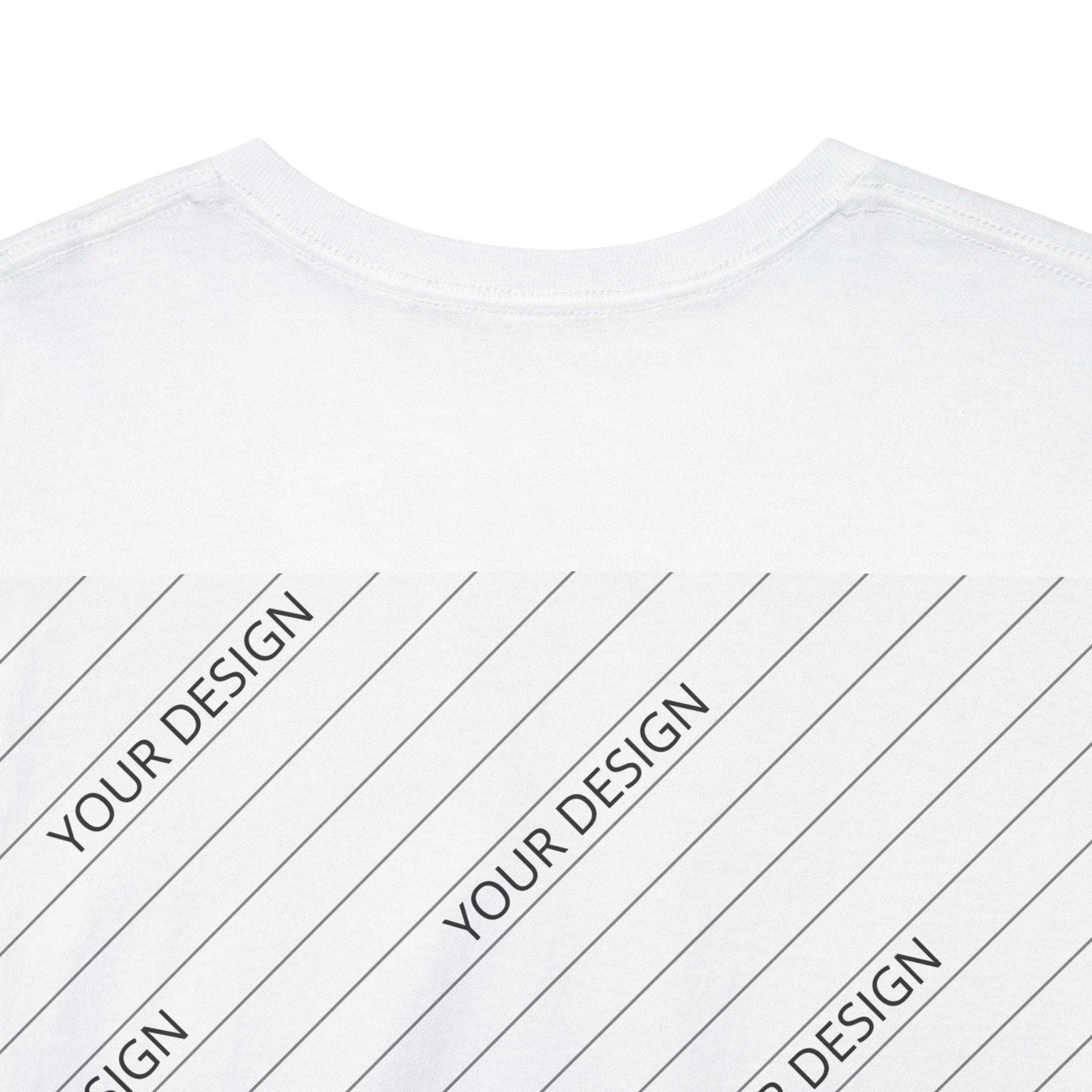 Personalized Custom Made Unisex Heavy Cotton Tee | Gildan 5000 - ChoreGirl
