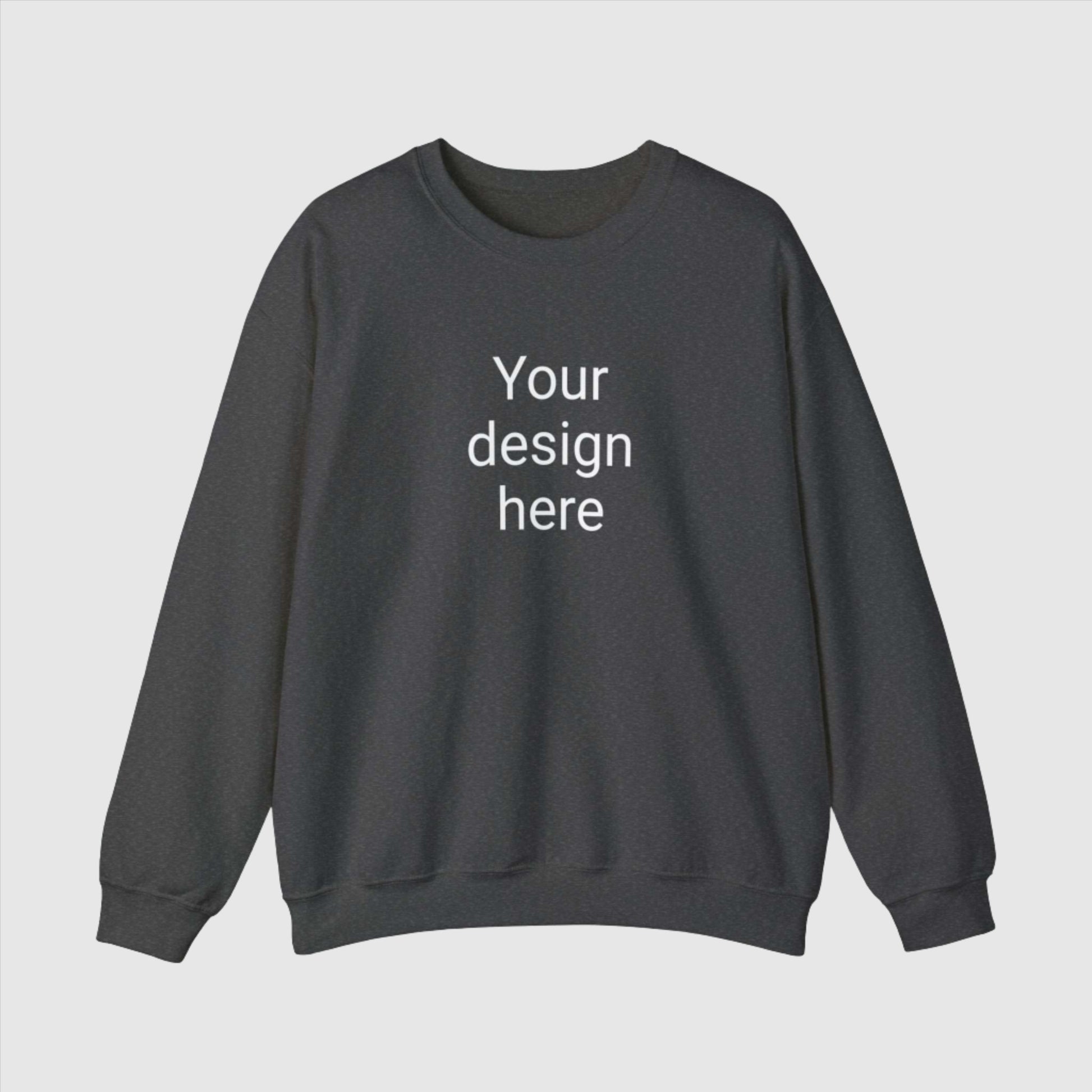 Custom Unisex Heavy Blend Crewneck Sweatshirt | Gildan 18000 | PERSONALIZED - ChoreGirl