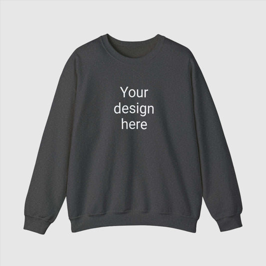 Custom Unisex Heavy Blend Crewneck Sweatshirt | Gildan 18000 | PERSONALIZED - ChoreGirl