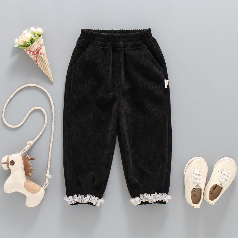 Baby Boys and Girls Solid Color Casual Pants - ChoreGirl