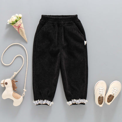 Baby Boys and Girls Solid Color Casual Pants - ChoreGirl