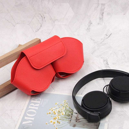 Unisex Leather Protective Cover Case for Headphones - ChoreGirl