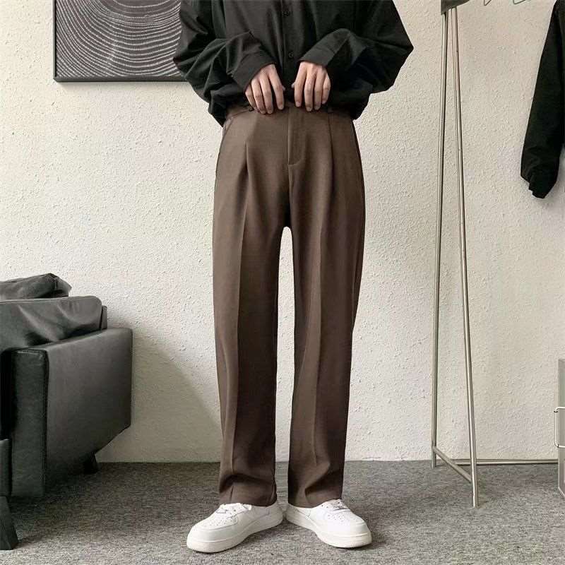 Men's Loose Straight Wide Leg Long Pants - ChoreGirl