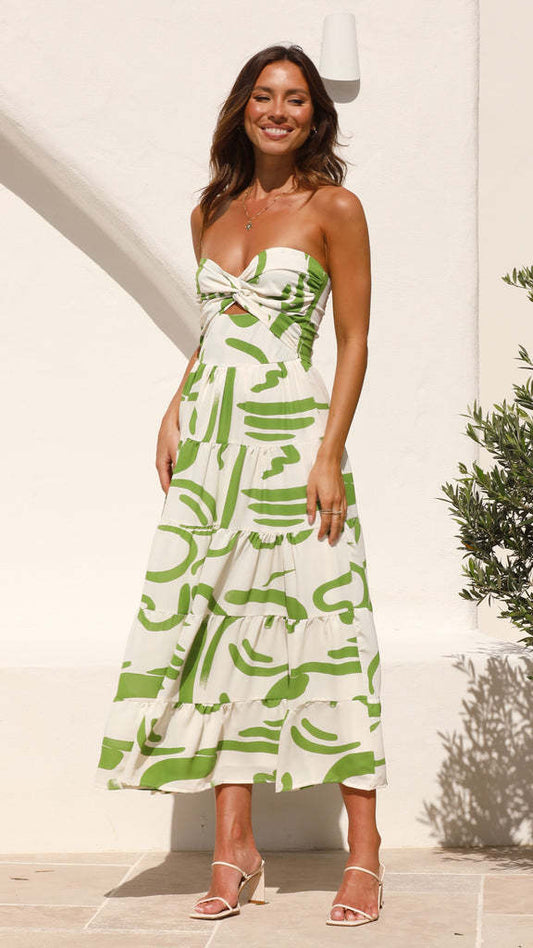 Women's Long Sleeveless Summer Dress - ChoreGirl