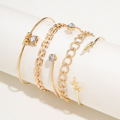 Women's Fashion Beaded 5-piece Bracelet Set - ChoreGirl