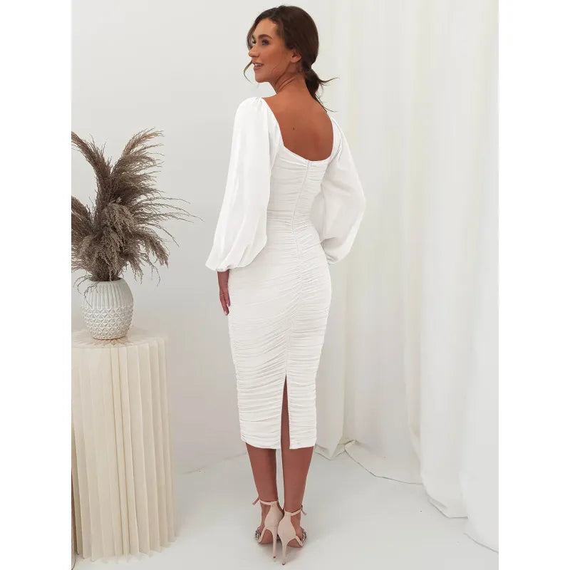Women's Fashion Lace Stitching Tight Dress - ChoreGirl