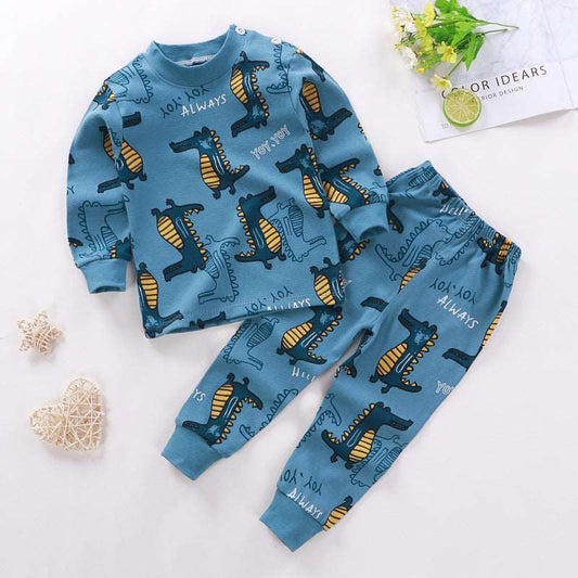 Baby Cotton Pajamas, Loungewear Two-piece Set - ChoreGirl