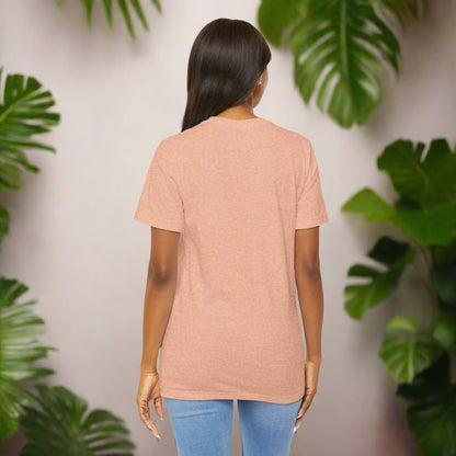 Unisex Vintage Wild Flower and Bee Jersey Short Sleeve Tee - ChoreGirl