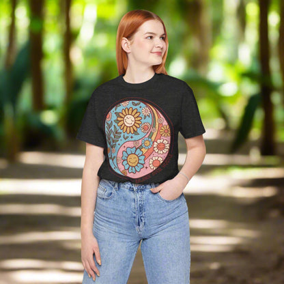 Custom Unisex Boho Jersey Short Sleeve Tee | PERSONALIZED - ChoreGirl