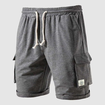 Men's Casual Elastic Waist Tether Shorts - ChoreGirl
