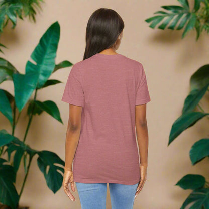 Unisex Vintage Wild Flower and Bee Jersey Short Sleeve Tee - ChoreGirl