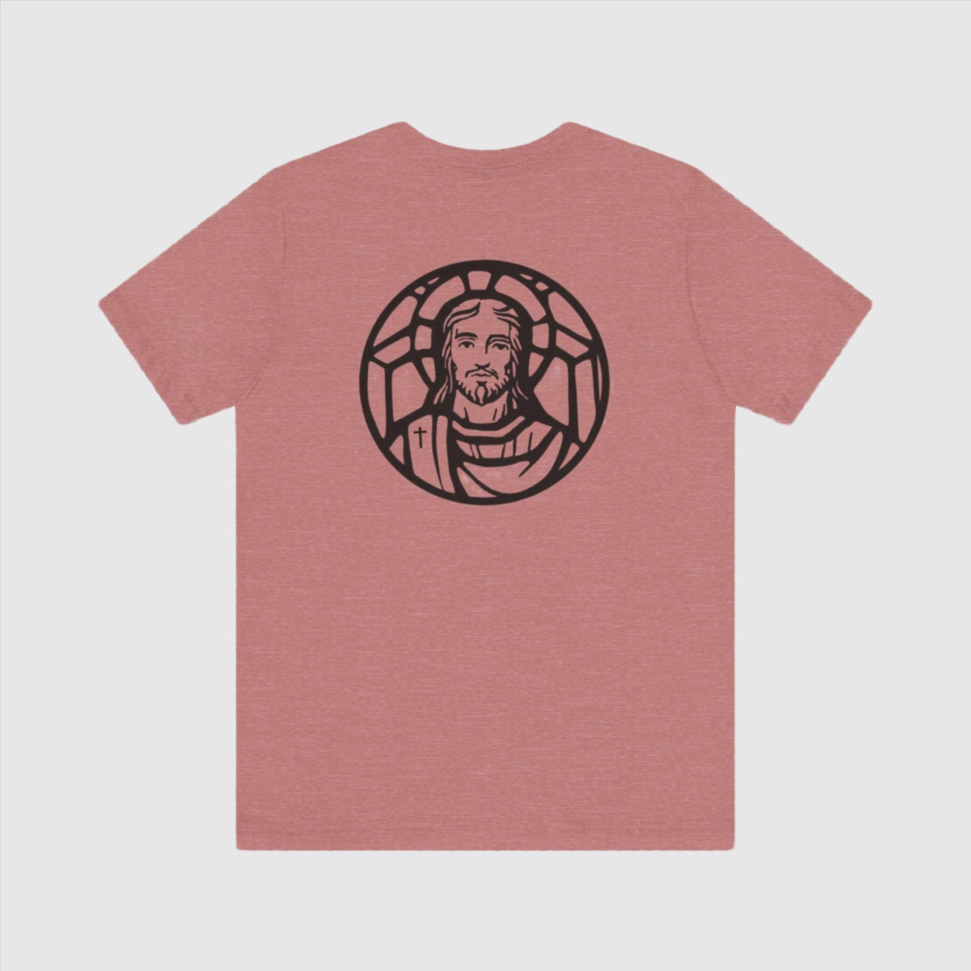 Custom Unisex Jersey Short Sleeve Tee | Celebrate Your Faith: Jesus is Love | PERSONALIZED - ChoreGirl