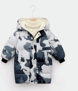 Kids Thickened Warm Padded Jacket - ChoreGirl