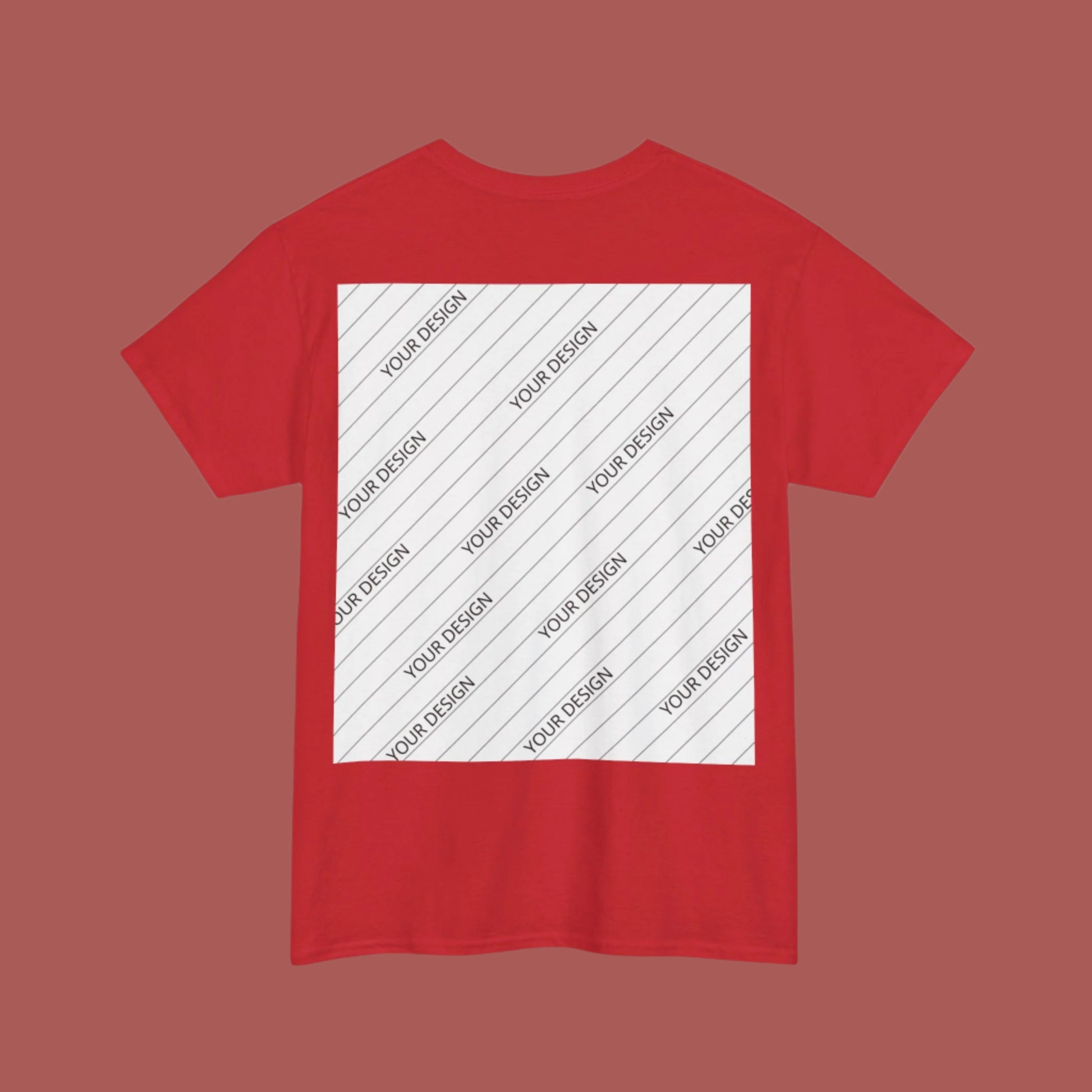 Personalized Custom Made Unisex Heavy Cotton Tee | Gildan 5000 - ChoreGirl