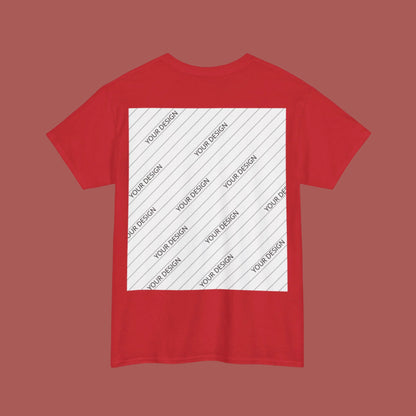 Personalized Custom Made Unisex Heavy Cotton Tee | Gildan 5000 - ChoreGirl
