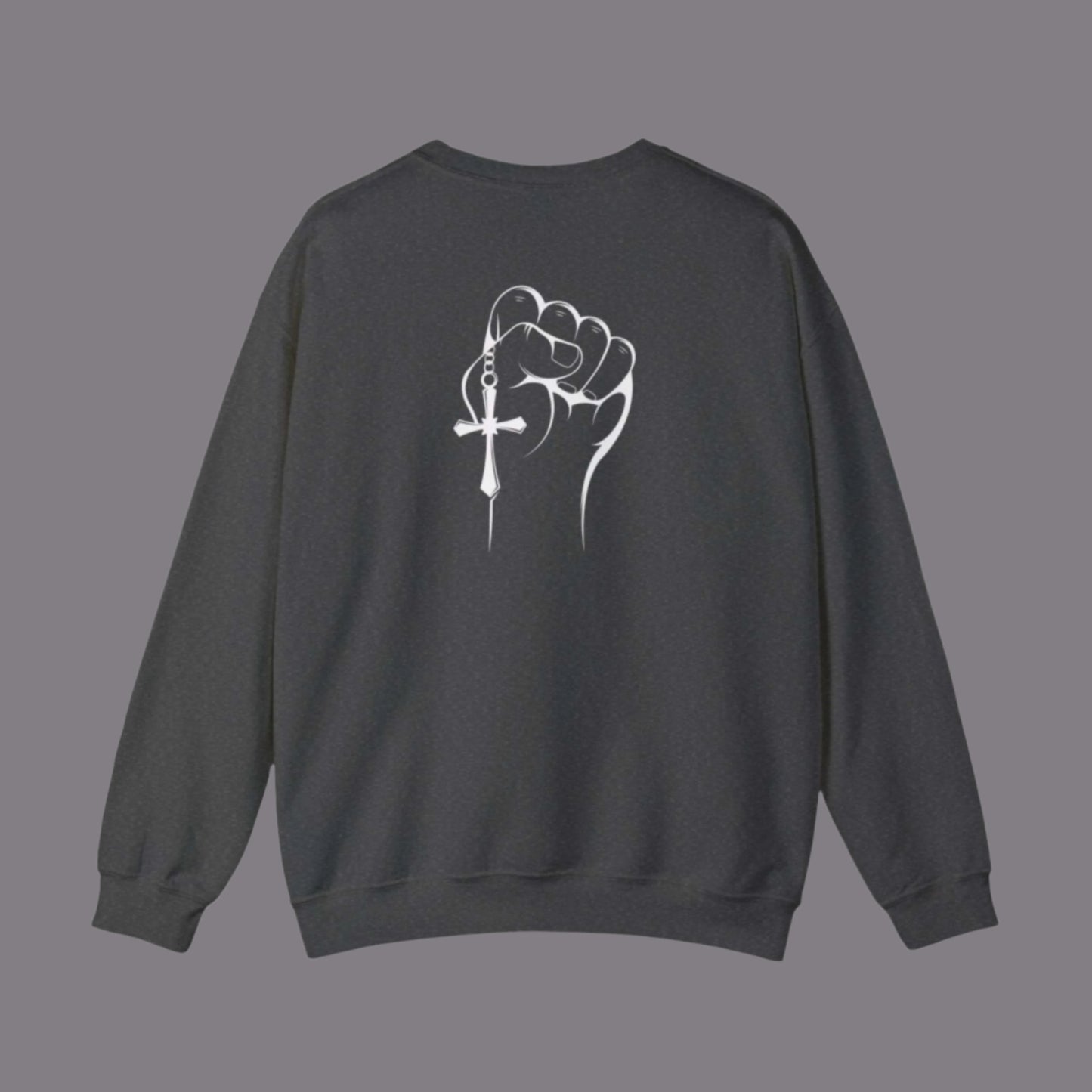 Custom Unisex Godfidence Heavy Blend Crewneck Sweatshirt | PERSONALIZED - ChoreGirl