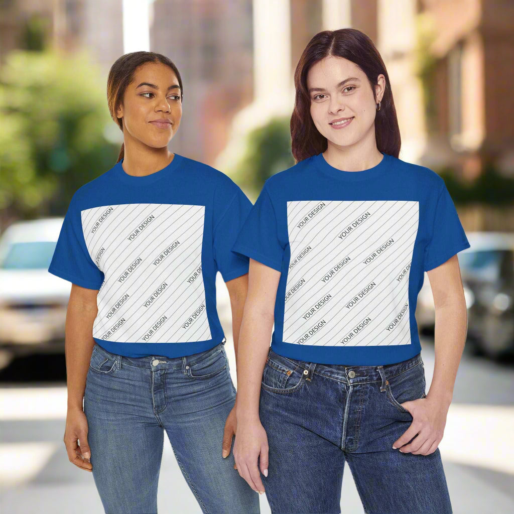 Personalized Custom Made Unisex Heavy Cotton Tee | Gildan 5000 - ChoreGirl