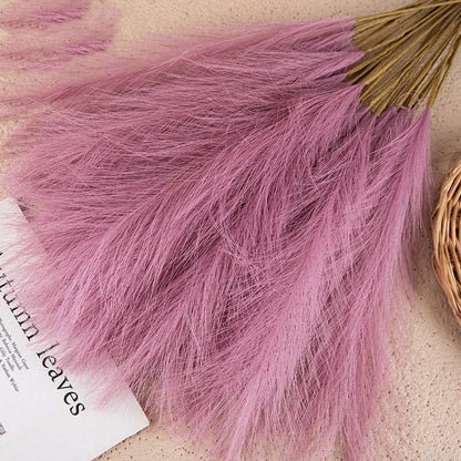 Home Decor Flowers Mini Pampas Reed Grass - ChoreGirl