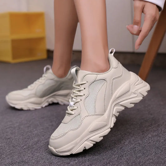 Women's Mesh Breathable Casual Sports Shoes - ChoreGirl