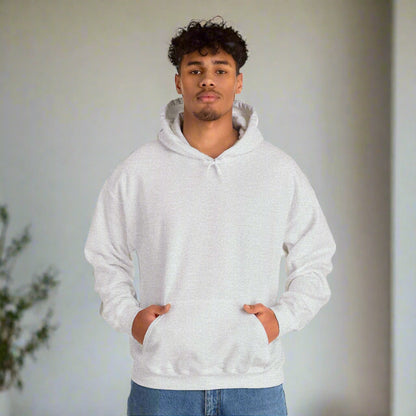 Personalized Custom Made Cozy White Unisex Hoodie | Gildan 18500 - Perfect for Casual Days and Gift Giving - ChoreGirl