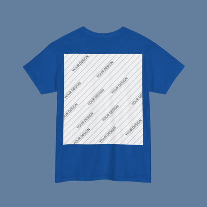 Personalized Custom Made Unisex Heavy Cotton Tee | Gildan 5000 - ChoreGirl