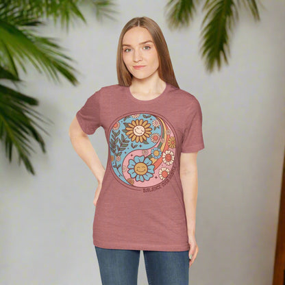 Custom Unisex Boho Jersey Short Sleeve Tee | PERSONALIZED - ChoreGirl