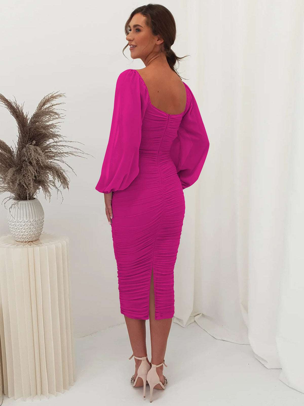 Women's Fashion Lace Stitching Tight Dress - ChoreGirl