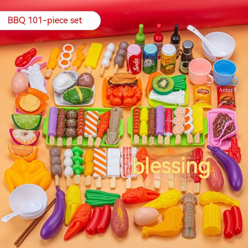 Kids Play House Barbecue Toy Set - ChoreGirl