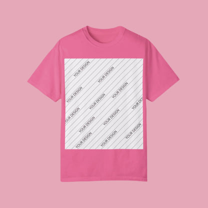 Custom Unisex Garment-Dyed T-Shirt - Personalize Your Design - ChoreGirl