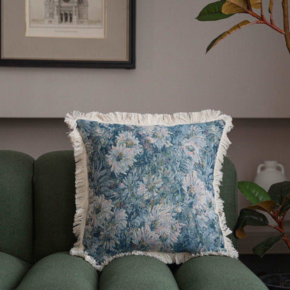 American Jacquard Multicolor Couch Pillow Case (NO INSERT PILLOW) - ChoreGirl