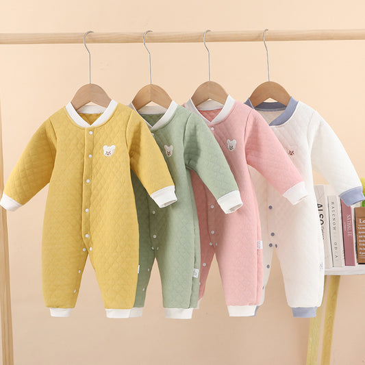 Newborn Baby Thermal Underwear Jumpsuit - ChoreGirl