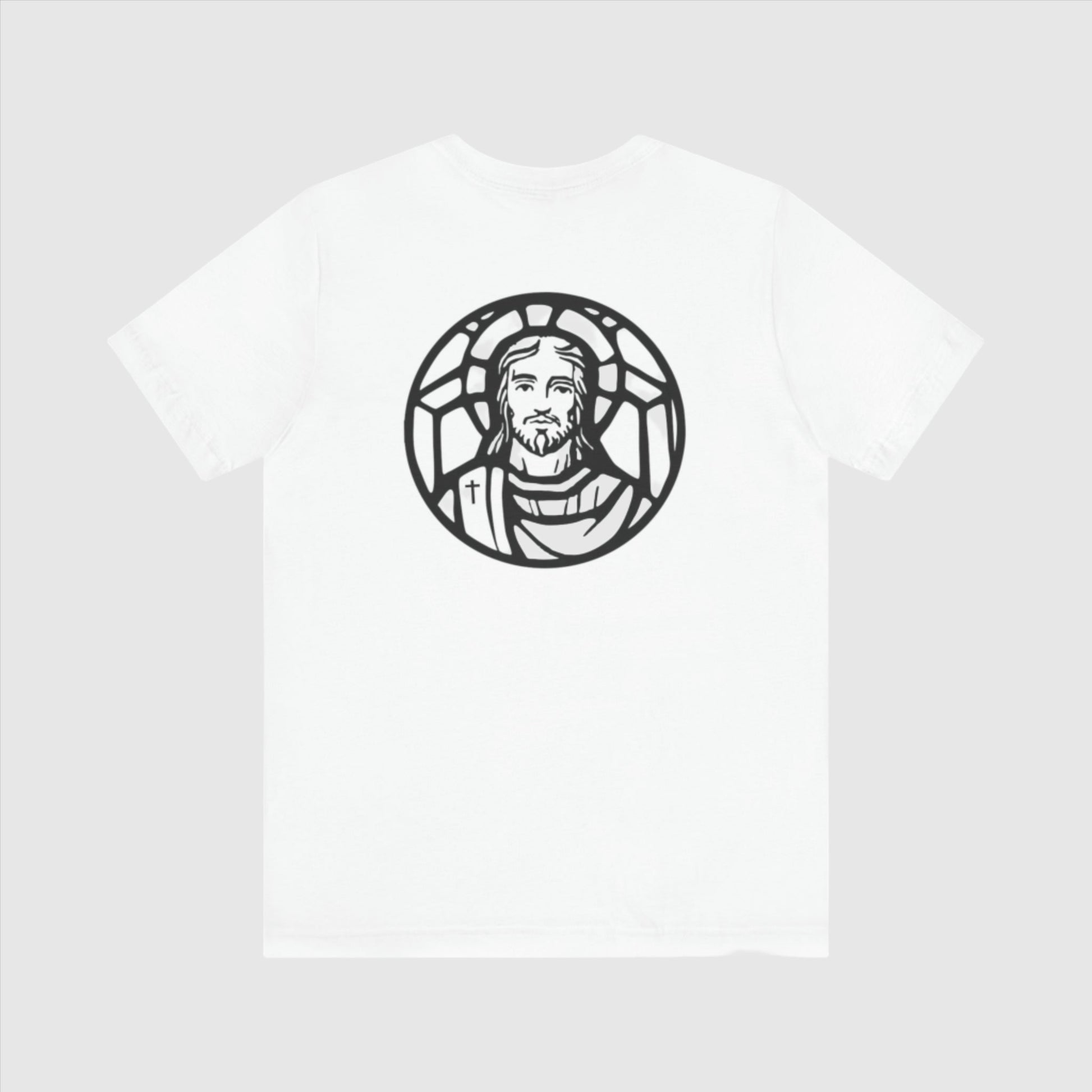 Custom Unisex Jersey Short Sleeve Tee | Celebrate Your Faith: Jesus is Love | PERSONALIZED - ChoreGirl