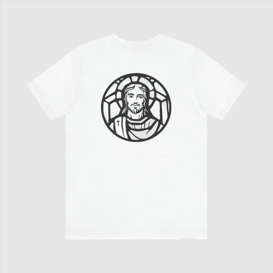 Custom Unisex Jersey Short Sleeve Tee | Celebrate Your Faith: Jesus is Love | PERSONALIZED - ChoreGirl
