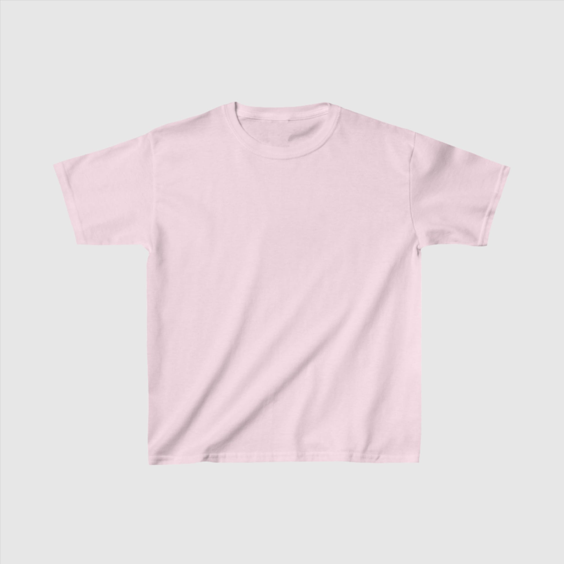 Custom Kids Blooming Cross Heavy Cotton Tee | PERSONALIZED - ChoreGirl