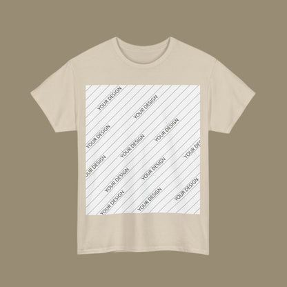 Personalized Custom Made Unisex Heavy Cotton Tee | Gildan 5000 - ChoreGirl