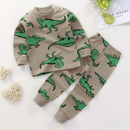 Baby Cotton Pajamas, Loungewear Two-piece Set - ChoreGirl