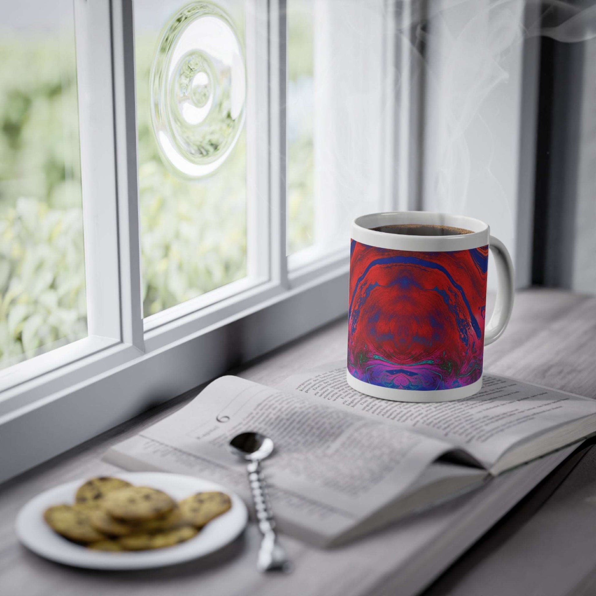 Custom Abstract Modern Design Mug, 11oz | PERSONALIZED - ChoreGirl