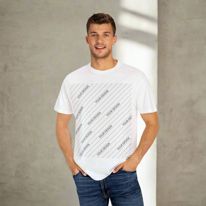 Custom Unisex Garment-Dyed T-Shirt - Personalize Your Design - ChoreGirl