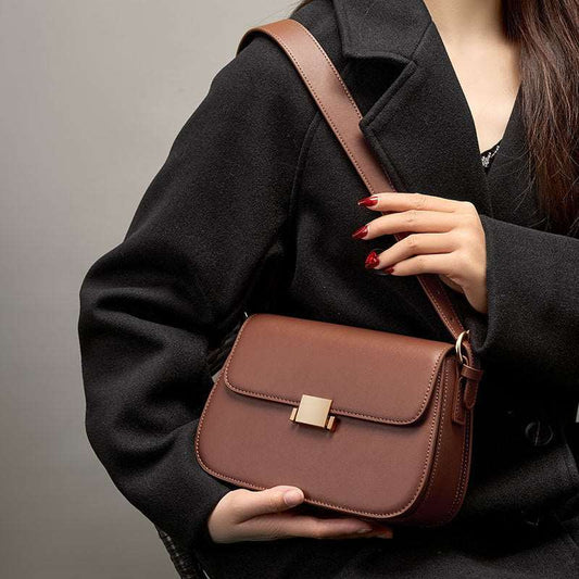 Women's Casual Small Leather Bag - ChoreGirl