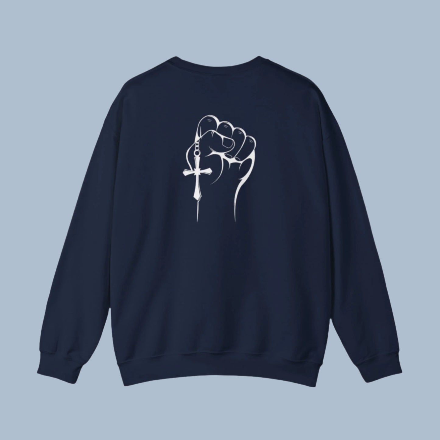 Custom Unisex Godfidence Heavy Blend Crewneck Sweatshirt | PERSONALIZED - ChoreGirl