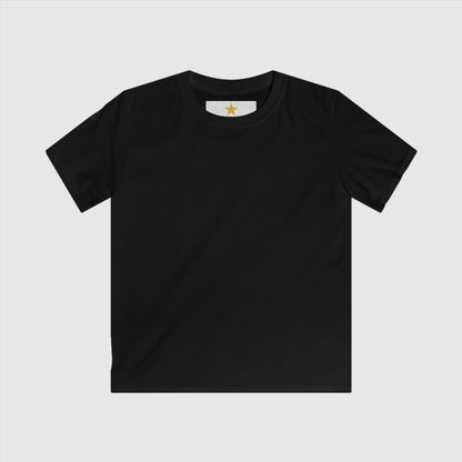 Kids Custom Name and Icon Neck Label Simple Blank Tee | PERSONALIZED - ChoreGirl