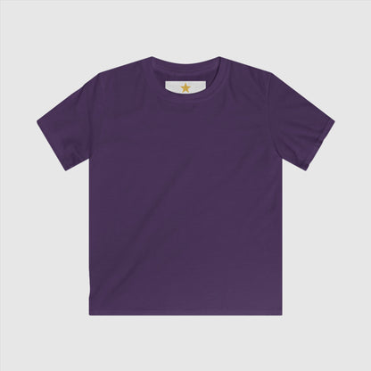 Kids Custom Name and Icon Neck Label Simple Blank Tee | PERSONALIZED - ChoreGirl