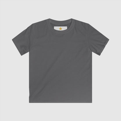Kids Custom Name and Icon Neck Label Simple Blank Tee | PERSONALIZED - ChoreGirl